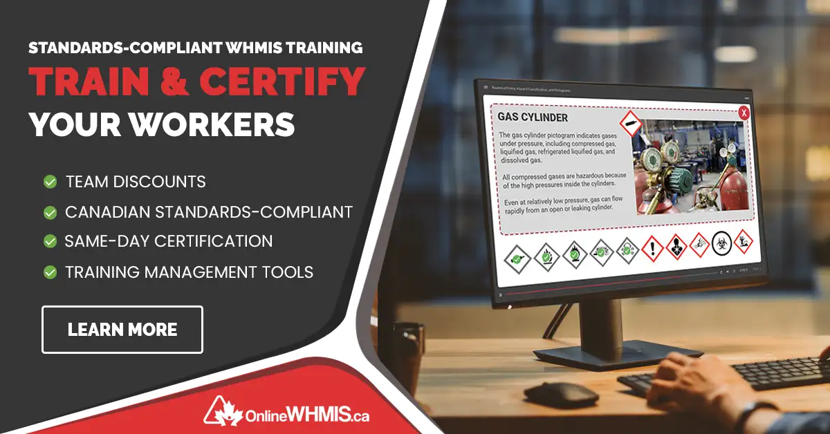 WHMIS 2025 Deadline Training and Certification